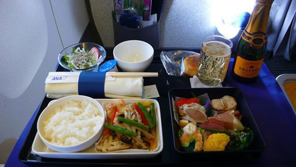 2010年12月 全日空 / ANA NH861/NH1161 機内食
