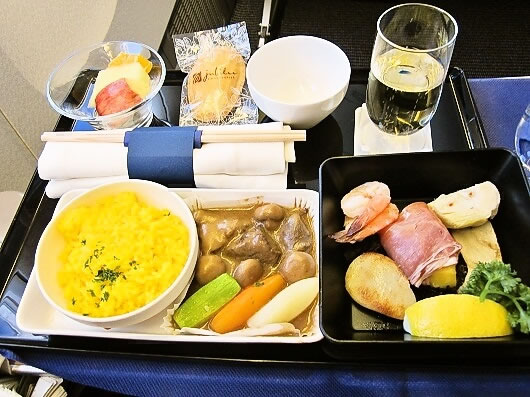 2011年9月 全日空 ./ ANA NH864 / NH1162 機内食