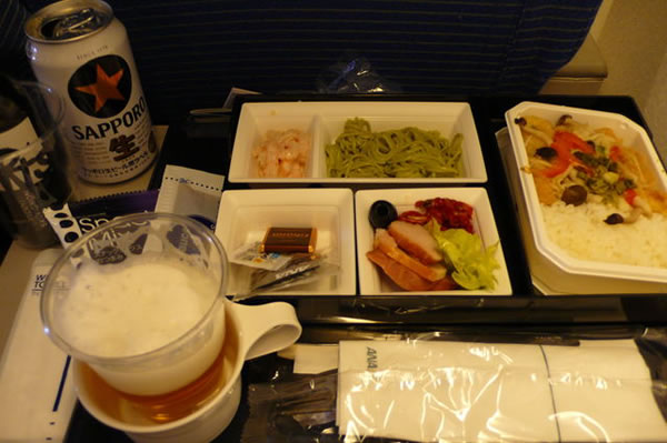 2013年2月 全日空 / ANA NH864 / NH1162 機内食