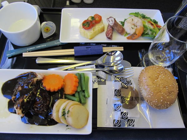 2014年12月 全日空 / ANA NH864 / NH1162 機内食