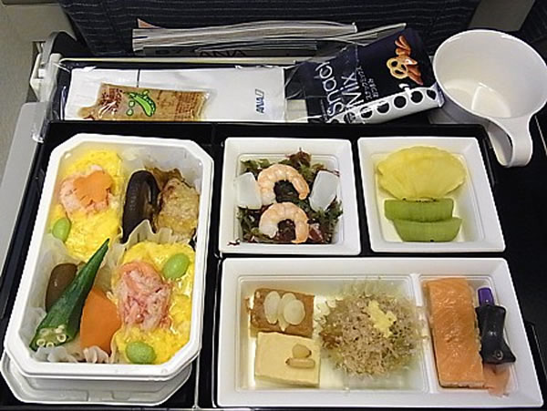 2012年1月 全日空 / ANA NH865 / NH1165 機内食