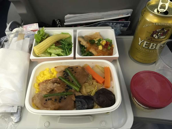 2015年4月 日本航空 / JAL JL81 機内食
