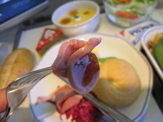 2011年1月 日本航空 / JAL JL81 機内食