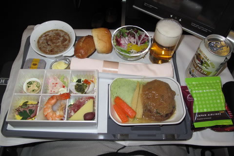 2012年5月 日本航空 / JAL JL81 機内食