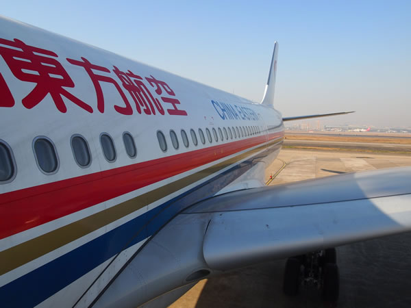 2015年1月 中国東方航空 MU537 搭乗記