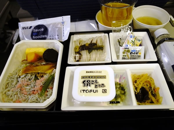 2014年10月 全日空 / ANA NH116 機内食