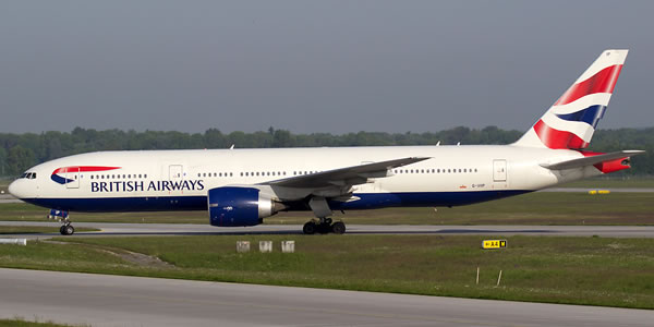 ブリティッシュエアウェイズ B777-200ER