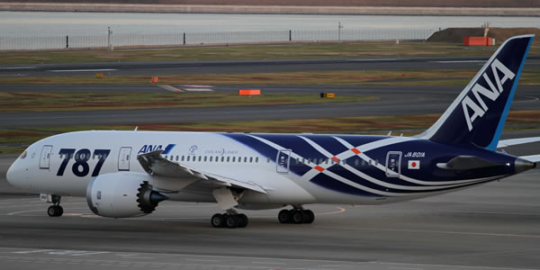 ANA 2012年1月 B787フランクフルト線就航など