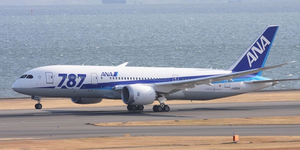 ANA B787型機