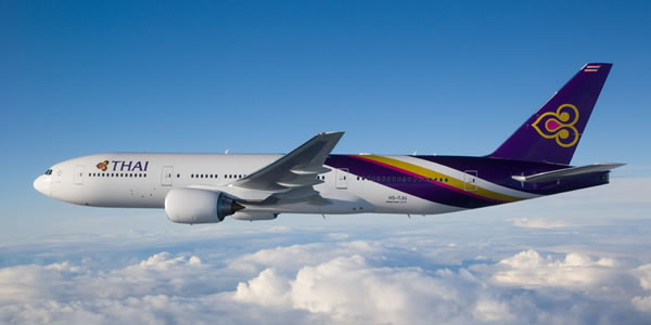 タイ国際航空 羽田-バンコク線を1日2便に増便 昼間発着枠増加で